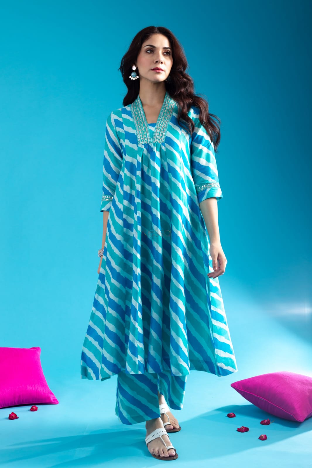 Anarkali Petern Kurti With Pent