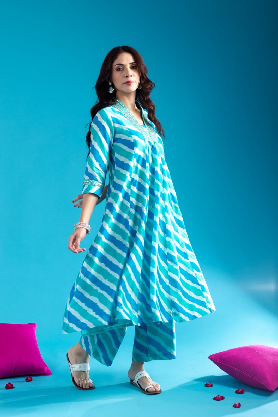 Anarkali Petern Kurti With Pent